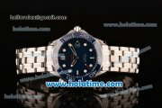 Omega Seamaster Diver 300M Swiss ETA 2824 Automatic Full Steel with Ceramic Bezel and Blue Dial - 1:1 Best Edition (BP)