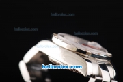 Rolex Datejust Oyster Perpetual Automatic Movement Full Steel with White Dial and Black Roman Markers-Lady Size