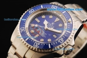 Rolex Sea-Dweller Oyster Perpetual Date Automatic Movement Full Steel with Blue Dial and Blue Bezel