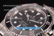 Rolex Submariner Rolex 3131 Automatic Steel Case/Bracelet with White Markers and Black Dial - 1:1 NOOB Best Edition