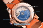 Ulysse Nardin Maxi Marine Diver Asia ST25 Automatic Rose Gold Case with Orange Rubber Strap and Orange Dial