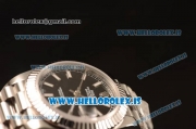 Rolex Datejust 31 Steel 2836 Auto With Steel Bracelet Black Dial