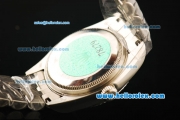 Rolex Datejust Automatic Movement Full Steel with ETA Coating Case and Black Dial