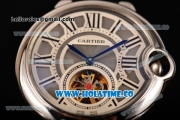 Cartier Ballon Bleu De Tourbillon Asia Automatic Steel Case with Grey Dial and Roman Numeral Markers