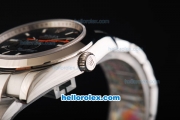 Rolex Milgauss Oyster Perpetual Swiss ETA 2836 Automatic Movement Full Steel with Black Dial and White Stick Markers