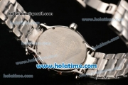 Chopard Swiss ETA Quartz Full Steel and White MOP Dial