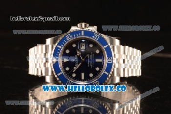 Rolex Submariner Blue Ceramic Bezel With Blue Dial All Steel With ETA 2836 EW