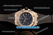 Audemars Piguet Royal Oak Offshore Chronograph Swiss Valjoux 7750 Automatic Steel Case with Black Dial and White Arabic Numeral Markers (GF）