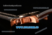 Victorinox Swiss Army Miyota OS10 Quartz Rose Gold Case with Black Dial and Arabic Numeral Markers