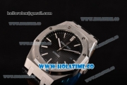 Audemars Piguet Royal Oak 41MM Miyota 9015 Automatic Steel Case with Black Dial and Stick Markers (EF)