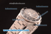 Rolex Oyster Perpetual Sea-Dweller Swiss ETA 2836 Automatic Full Steel with Yellow Markers -ETA Coating