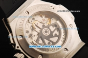 Hublot Big Bang Swiss Valjoux 7750 Automatic Movement Black Dial with Ceramic Bezel and Black Rubber Strap - 1:1 Original