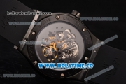 Hublot Classic Fusion Asia 6497 Manual Winding PVD Case with Skeleton Dial and Stick Markers
