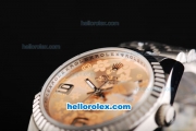 Rolex Datejust II Oyster Perpetual Automatic Movement Steel Case with Silver Markers-Big Calendar