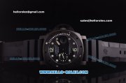 Panerai Luminor Submersible 1000m Automatic 7750-Coated Black PVD Case with Black Chequered Dial and Black Rubber Strap