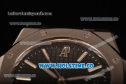 Audemars Piguet Royal Oak 39MM Swiss ETA 2824 Automatic Steel Case with Black Dial and Stick Markers (BP)