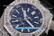 Audemars Piguet Royal Oak Offshore Diver Asia 4813 Automatic Steel/Diamonds Case with Black Dial and Stick Markers