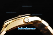 Rolex Day-Date Oyster Perpetual Automatic Full Gold Case/Strap with Gold Dial and Stick Marker