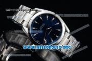 Omega Seamaster Aqua Terra 150M Clone Omega 8500 Automatic Stainless Steel Case/Bracelet with Blue Dial (YF)