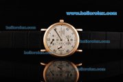 Vacheron Constantin Patrimony Regulator Dual Time Manual Winding Movement with White Dial