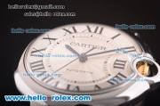 Cartier Ballon Bleu De Medium Size Swiss ETA 2671 Automatic Movement with Silver Dial and Two Tone Strap - 1:1 Original