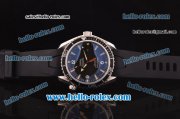 Omega Seamaster Planet Ocean Swiss ETA 2836 Automatic Steel Case with Black Dial and Black Rubber Strap Omega Seamaster Planet Ocean Swiss ETA 2836 Automatic Steel Case with Black Dial and Black Rubber Strap