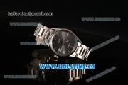 Tag Heuer Carrera Calibre 5 Automatic Swiss ETA 2824 Automatic Full Steel with Grey Dial and Stick Markers