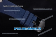 Audemars Piguet Royal Oak Offshore Diver Chrono Miyota OS20 Quartz PVD Case with Blue Dial Stick Markers and Blue Rubber Strap (EF)