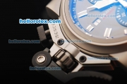 Graham Airwing Oversize Swiss Valjoux 7750 Automatic Movement Titanium Case with Chocolate Dial and Stick Hour Markers