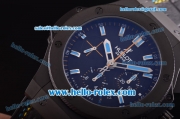 Hublot Big Bang Black Magic amfAR Swiss Valjoux 7750 Automatic Movement PVD Case with Black Dial