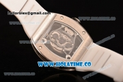 Richard Mille RM 038 Asia Automatic Steel Case with Skeleton Dial and White Inner Bezel