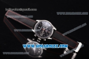 Tag Heuer Carrera Calibre 18 Chronograph Miyota Quartz Steel Case with Black Dial and Silver Stick Markers