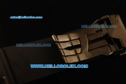 Hublot Tourbillon Vendome Limited Edition Automatic PVD Case with Black Dial and Black Rubber Strap