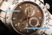 Rolex Daytona Automatic Movement Full Steel with Grey Dial