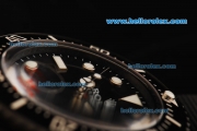 Rolex Sea-Dweller Pro-Hunter Jacques Piccard Edition Automatic Movement PVD Case with Black Dial and Black Nylon Strap