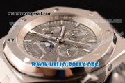 Audemars Piguet Royal Oak Perpetual Calendar Asia Automatic Steel Case with Grey Dial and Steel Bracelet