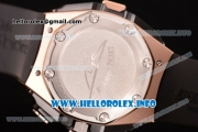 Audemars Piguet Royal Oak Concept Laptimer Michael Schumacher Limited Edition Miyota Quartz Rose Gold Case with Skeleton Dial Rose Gold Bezel and Black Rubber strap