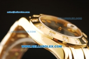 Rolex Datejust Automatic Movement Full Gold with MOP Dial and Roman Numerals-ETA Coating Case