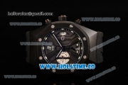 Audemars Piguet Royal Oak Offshore Chrono Miyota Quartz PVD Case with Black Dial and Rubber Strap