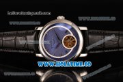 Vacheron Constantin Malte Tourbillon Asia Automatic Steel Case with Black Stick Markers and Blue Dial