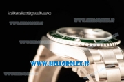 Rolex Submariner Steel Case With 2813 Automatic Movement Black Dial With Green Bezel
