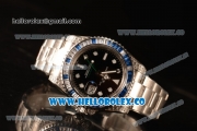 Rolex GMT-Master II All Diamond Blue Bezel Automatic (Correct Hand Stack) 116759SA