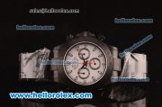 Rolex Daytona Chronograph Swiss Valjoux 7750 Automatic Brushed Full PVD and White Dial Rolex Daytona Chronograph Swiss Valjoux 7750 Automatic Brushed Full PVD and White Dial