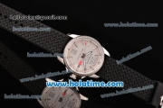 Chopard Mille Miglia Gran Turismo XL Miyota OS2035 Quartz Steel Case with Grey Dial and Diamond Bezel