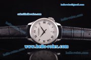 Chopard L.U.C Asia 2836 Automatic Movement Steel Case with White Dial and Roman Numeral Markers Chopard L.U.C Asia 2836 Automatic Movement Steel Case with White Dial and Roman Numeral Markers
