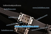 Patek Philippe Twenty-4 Swiss Quartz Steel Case with Black Leather Strap and Diamond/MOP Dial