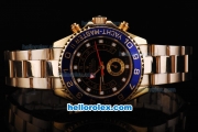 Rolex Yacht Master II Oyster Perpetual Chronometer Automatic with Black Dial-Blue Bezel