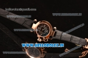 Cartier Pasha C Swiss Quartz Rose Gold Case with Black Dial and White Markers