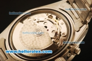 Rolex Daytona Vintage Chronograph Swiss Valjoux 7750 Steel Case/Strap with White Dial and Stick Markers