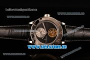 Corum Heritage Romvlvs Two Time Zone Tourbillon Asia Automatic Steel Case with Black Dial and Roman Numeral Markers